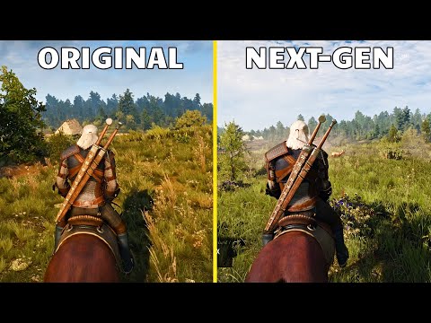 The Witcher 3 Next-Gen Vs Original Graphics Comparison (The Witcher 3 Remaster Vs Original) In-Depth