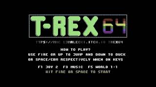 COMMODORE 64 =+ T-REX 64 += NEW GAME 2022