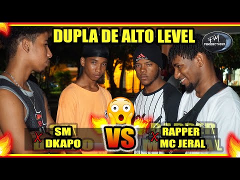 DUPLA DE ALTO LEVEL💥(SM y DKAPO) vs. (RAPPER y MC JERAL) BATALLA DE FREESTYLE