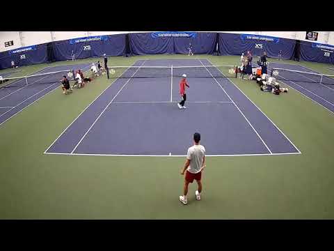 Peter Makk (USC) vs Ryan Seggerman (UNC) - National Indoor Championship 2023, Chicago, Illinois