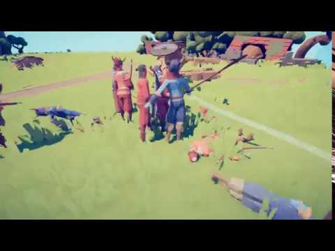 TABS | 5 Ice Archers And 5 Firework Archers VS All Units! (Same Price) 2/2