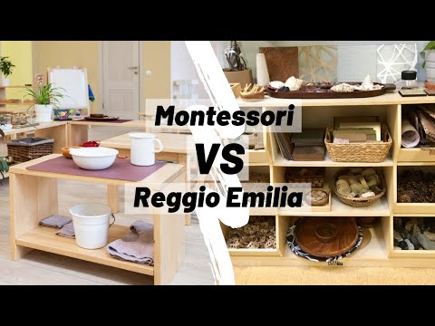 MONTESSORI vs REGGIO EMILIA  // Key Similarities & Differences
