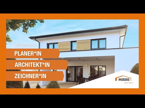 Wir suchen Dich! Architekt*in, Zeichner*in und Planer*in bei Haas Fertigbau