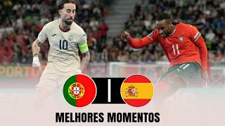 Portugal vs Spain - UEFA Futsal Euro 2026 - Match Highlights 