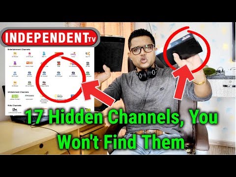 Independent DTH TV Exclusive | 17 New Hidden Channels in Independent TV Live Demo in HINDI Video