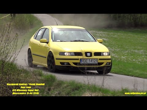 Kaczmarek Andrzej / Pasek Dominik - Seat Leon - KJS Wiosenny Super OeS  Moszczenica 15-04-2018r