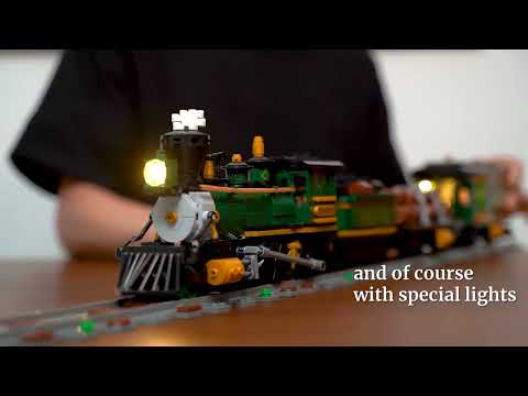 Vidéo Lumibricks The Old West 14003 : Train de marchandises de l'Ouest