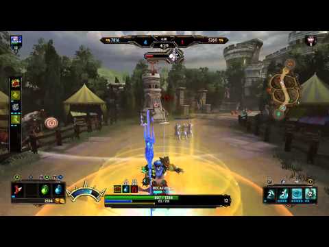 Smite Xbox One Custom Joust Duel - Poseidon vs Guan Yu