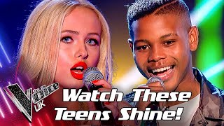 Most Powerful TEEN Blind Auditions on The Voice UK