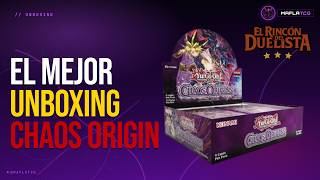 Abrimos Chaos Origins - EL MEJOR UNBOXING DE ESTE CANAL! - Patrocinado por elrincondelduelista.com