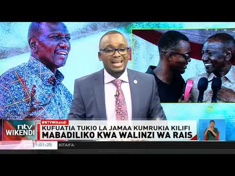 Inspekta Jenerali wa Polisi Dauglas Kanja abadilishwa vikosi vya usalama vinavyomlinda Rais Ruto