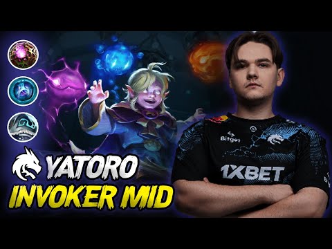 YATORO PLAYING MONSTER MID INVOKER | 2023 GAMEPLAY 🔥🔥🔥
