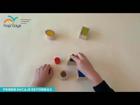 Cartel del vídeo de YouTube para Primer encajable de formas