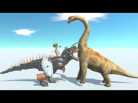 MUTATED TREX vs EVERY UNIT - Animal Revolt Battle Simulator