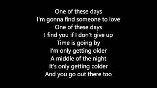 Olly Murs - One Of These Days (Lyrics)