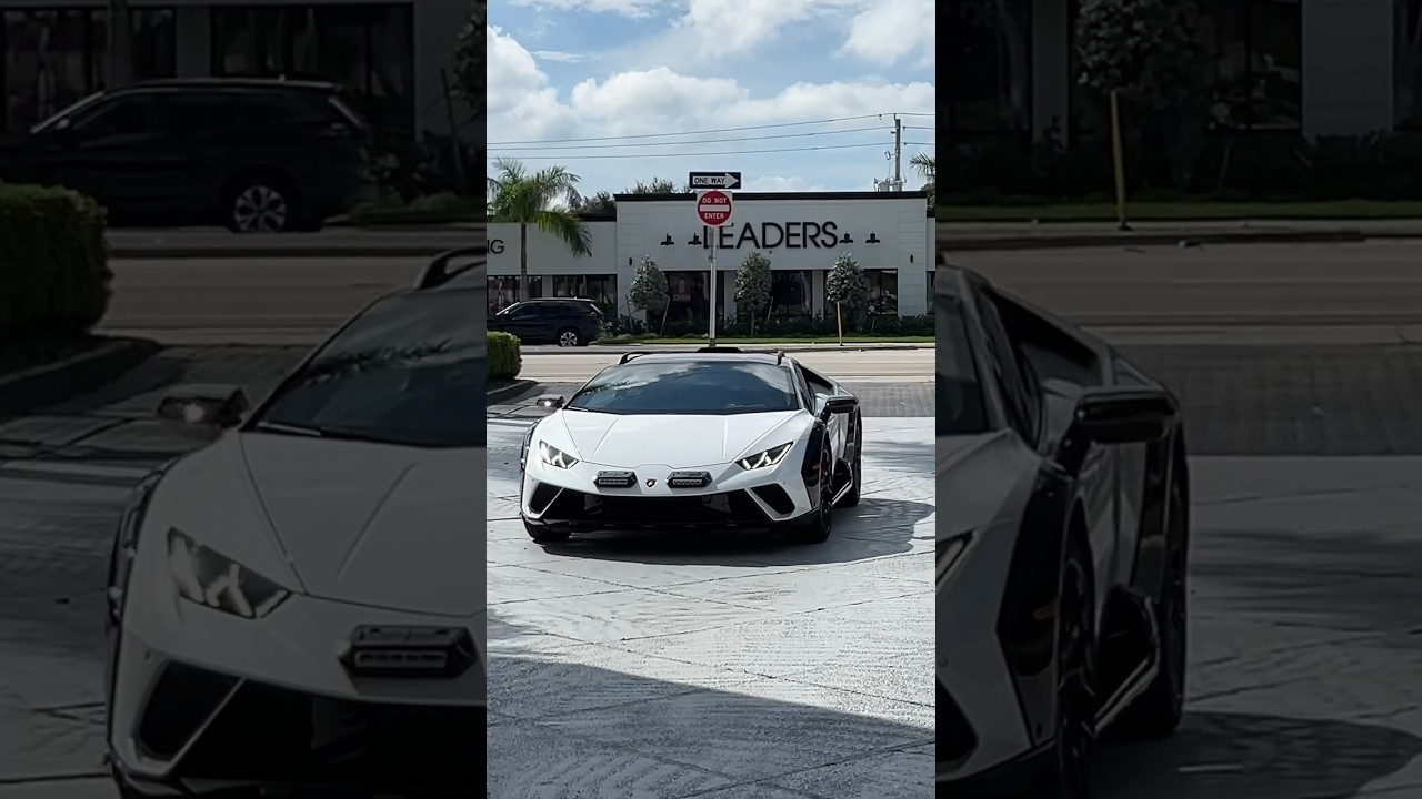 The one and only Huracan Sterrato! #LamboPalmBeach