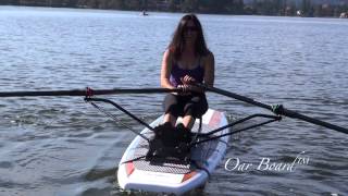 The New Oar Board™ SUP Rower by Whitehall Spirit®