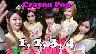 Crayon Pop (크레용팝) 1,2,3,4 English Version (HD)