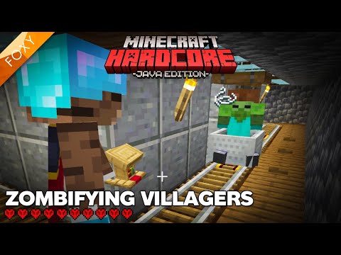 FoxyNoTail - Minecraft Hardcore - Curing Villagers
