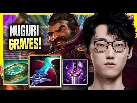 NUGURI PERFECT GAME WITH GRAVES! - Nuguri Plays Graves TOP vs Lee Sin! | Season 2022