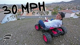 TOY JEEP VS GIANT HILL (CRAZY FAST)
