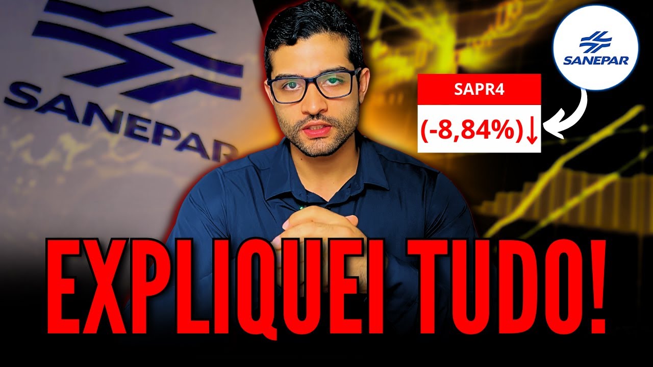 Por que as ações de Sanepar não param de cair? SAPR4 ou SAPR11?