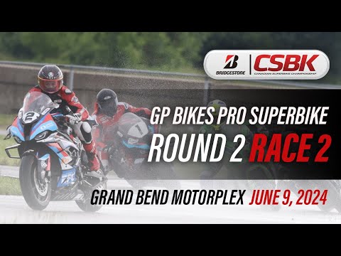 2024 Bridgestone CSBK - GP Bikes Pro Superbike Round 2, Race 2 at Grand Bend Motorplex