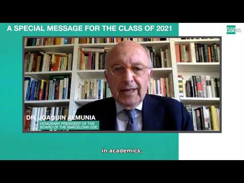 Joaquin Almunia, graduation closing remarks