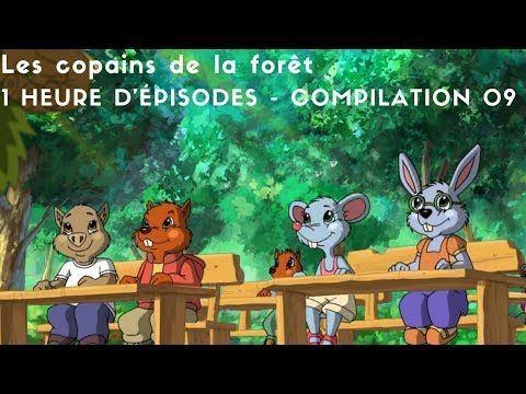 Les copains de la forêt - 1 heure d'épisodes - compilation 09