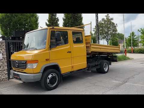LKW Mercedes-Benz 815 D VARIO DoKa Kipper Grüne Plakette 146 tkm