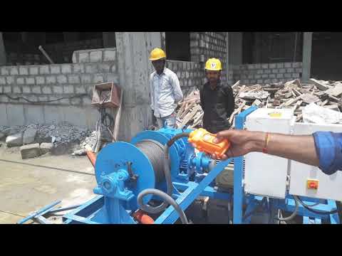 Electric Winch Machine