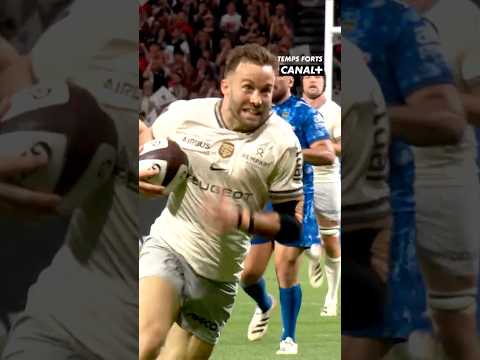 On peut dire que les Toulousains savent mettre de la vitesse 😮‍💨 #rugby