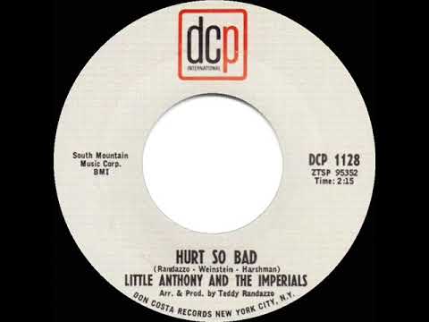 1965 HITS ARCHIVE: Hurt So Bad - Little Anthony & the Imperials (mono 45)