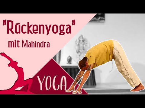Rückenyoga mit Mahindra - Yoga Vidya Mittelstufe live 16:30 - 08.11.2020