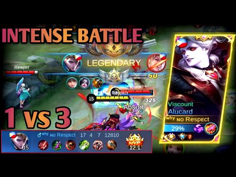 THIS IS WHY YOU SHOULD NEVER UNDERESTIMATE ALUCARD IN LATE GAME | Top Alucard GamePlay - MLBB.