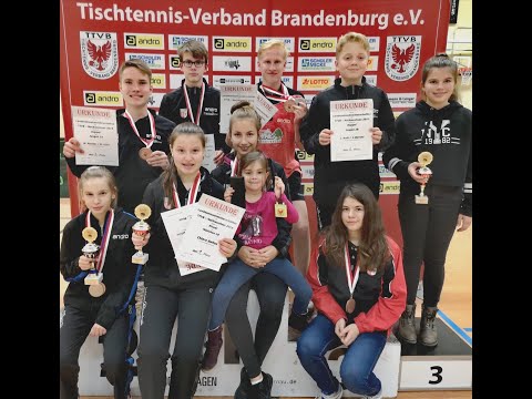 Landesmeisterschaften Nachwuchs 2019 [TTC Finow Highlights]