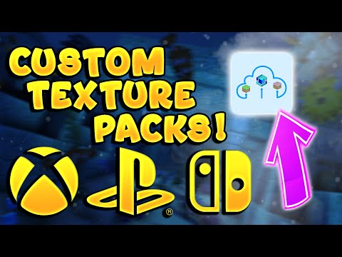How To Get Custom Texture Packs On Minecraft Servers, Only One App Needed! (PS4, Xbox, Switch)