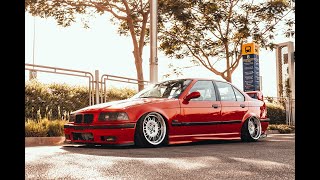 Stance BMW E36 BMW E36 Sedan Airlifted Stance 