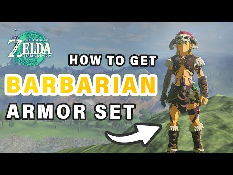 Where to get Barbarian Armor Set | Helm + Chest + Legs ► Zelda: Tears of the Kingdom