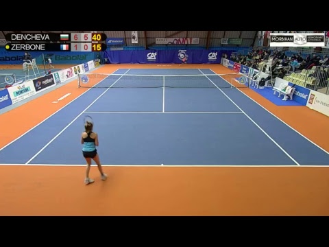 DENCHEVA Rositsa (BUL) VS ZERBONE Emy (FRA) - Tennis Club Auray - Auray 4