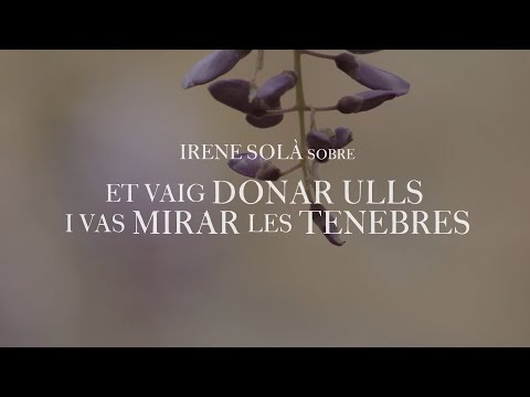 Irene Solà ens parla de 'Et vaig donar ulls i vas mirar les tenebres'