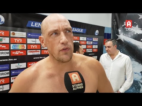 Interview Tim van Gulik na Steaua Boekarest - AZC Alphen (LEN Champions League)