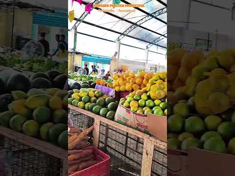 Feira livre do mercado público de Petrolândia PE  #petrolandia #nordeste #pernambuco #feiralivre
