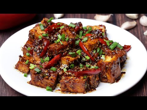How to cook tofu with sauces | How to make fried tofu | Healthy & easy tofu recipe