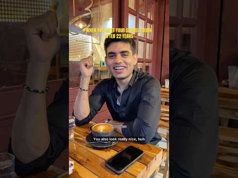 WHEN YOU MEET YOUR SCHOOL CRUSH AFTER 22 YEARS #school #crush #firstlove #hamzasyed