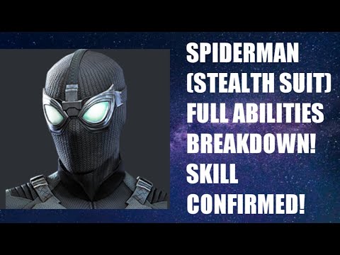 SPIDERMAN (STEALTH SUIT) -Full ABILITIES BREAKDOWN-Skill CONFIRMED-Does'nt Need To Be Duped!