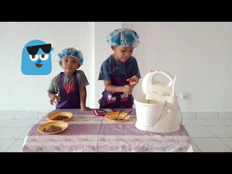 Ice Cream Chocolate mudah dan senang.