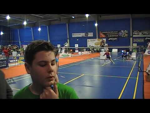 Badminton - Anđela Vitman vs Anastasiia Konsenchuk Polish U17 International