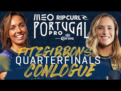 Sally Fitzgibbons vs Courtney Conlogue | MEO Rip Curl Pro Portugal - Quarterfinals Heat Replay