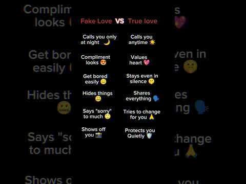 Fake Love VS True love ❤️ || whatsapp status || #fakelove #reels # quotes